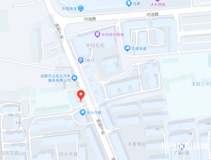 天府成人中等專(zhuān)業(yè)學(xué)校地址，乘車(chē)路線 