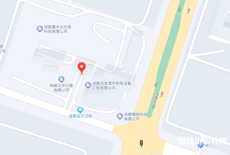 成都金沙職業(yè)技術學校地址，乘車路線 
