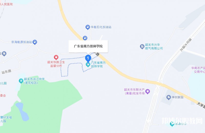 廣東省南方技師學(xué)院地址，乘車(chē)路線