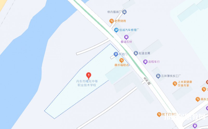 丹東市曙光中等職業(yè)技術(shù)學(xué)校地址，乘車路線